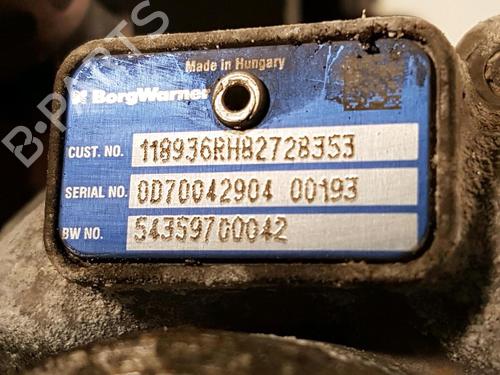 Engine RENAULT MODUS / GRAND MODUS (F/JP0_) 1.5 dCi 75 | BP32400962M1