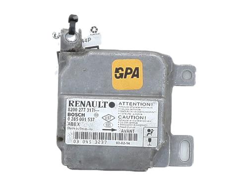 ECU airbags RENAULT CLIO II (BB_, CB_)  | BP27552701M53 