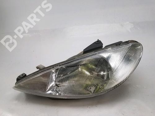 Used Right headlight Right headlight PEUGEOT 206 Hatchback (2A/C) 1.9 D (69 hp) 10742028 10742028