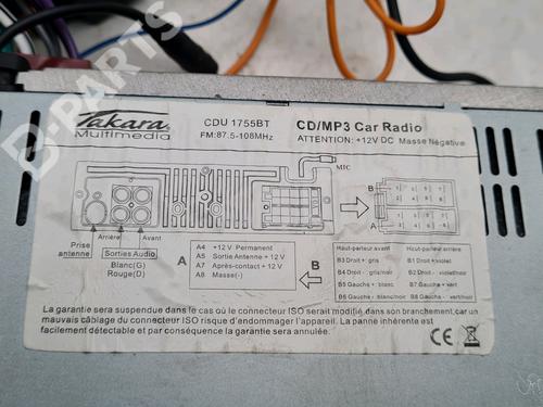 Radio VW GOLF V (1K1)  | BP11715969E6 