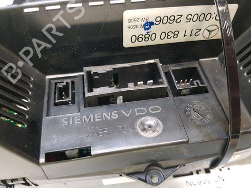 Climate control MERCEDES-BENZ E-CLASS (W211) E 320 CDI (211.022) | BP15202552I5 