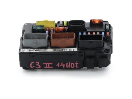 Used Fuse box Fuse box CITROËN C3 II (SC_) 1.4 HDi 70 (SC8HZC, SC8HR0, SC8HP4) (68 hp) 40277962 40277962