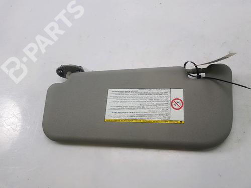 Used Right sun visor TOYOTA YARIS (_P9_) 1.4 D-4D (NLP90_, NLP90R) (90 hp) 11817234