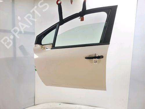Used Left front door PEUGEOT 208 I (CA_, CC_) 1.6 HDi / BlueHDi 75 (75 hp) 28536668