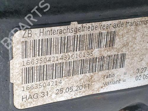 Rear differential MERCEDES-BENZ M-CLASS (W166) ML 250 CDI / BlueTEC 4-matic (166.004, 166.003) | BP33331907M24  - Image 5