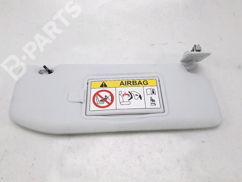 Used Right sun visor Right sun visor PEUGEOT 208 I (CA_, CC_) 1.2 VTI 82 (82 hp) 10445518 10445518
