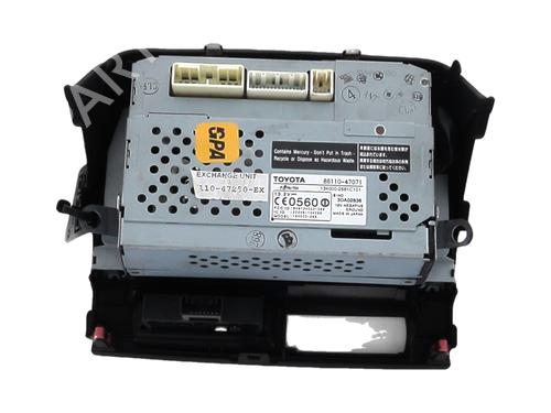 Display monitor TOYOTA PRIUS Liftback (_W2_) 1.5 Hybrid (NHW20_, NHW20R) | BP30827625C48