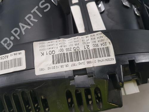 Instrument cluster MERCEDES-BENZ C-CLASS (W204) C 300 CDI 4-matic (204.092) | BP12605180C47 
