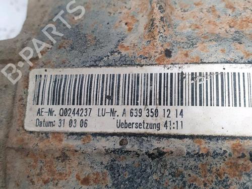 Rear differential MERCEDES-BENZ VITO / MIXTO Van (W639) 109 CDI (639.601, 639.603, 639.605) | BP31326402M24 