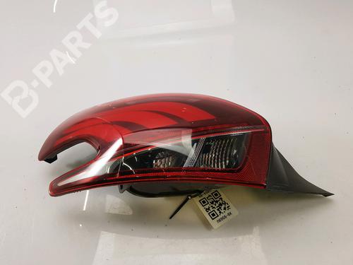 Used Left taillight Left taillight PEUGEOT 208 I (CA_, CC_) 1.6 HDi / BlueHDi 75 (75 hp) 11185584 11185584