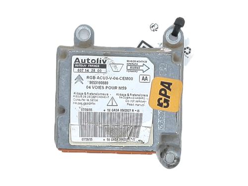 ECU airbags CITROËN BERLINGO / BERLINGO FIRST MPV (MF_, GJK_, GFK_) 1.9 D (MFWJZ) | BP30189943M53 