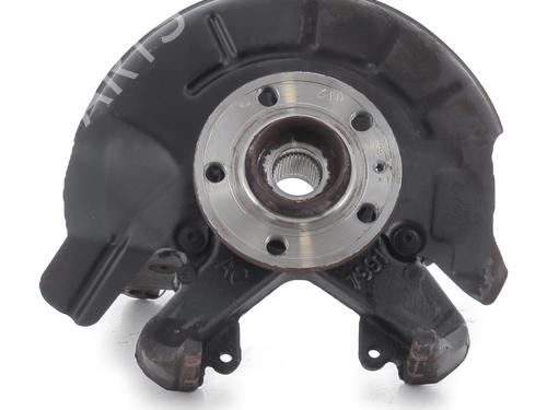 Used Left front steering knuckle VW POLO V (6R1, 6C1) 1.2 (60 hp) 31326524