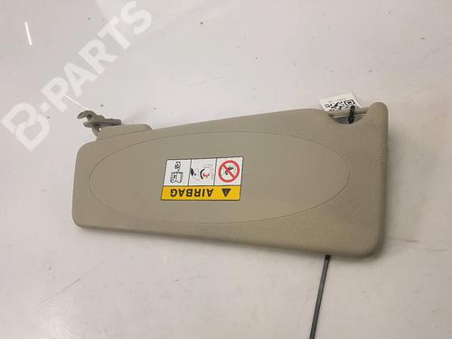 Right sun visor RENAULT KANGOO / GRAND KANGOO II (KW0/1_) 1.5 dCi 75 (KW07, KW10, KW04) | BP11629361I2 