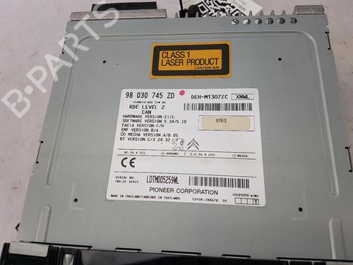Radio PEUGEOT 208 I (CA_, CC_) 1.4 HDi | BP13676539E6 