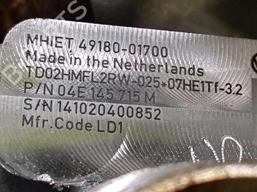 Engine SEAT LEON (KL1, KLG) 1.4 TSI e-Hybrid | BP32433593M1 