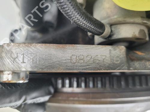 Engine OPEL MERIVA A MPV (X03) 1.7 DTI (E75) | BP27671805M1 