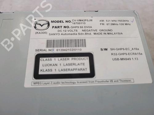 Radio MAZDA 6 Estate (GJ, GL) 2.2 D | BP14748676E6 