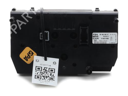 Climate control PEUGEOT 206 Hatchback (2A/C)  | BP28137807I5 