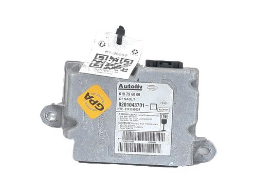ECU airbags RENAULT CLIO III (BR0/1, CR0/1)  | BP26166356M53 