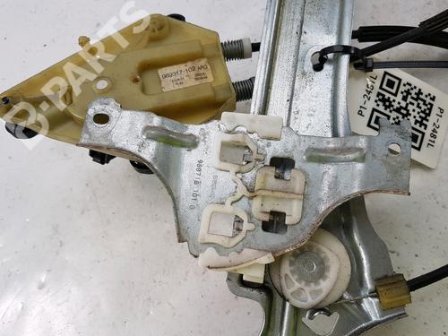 Rear left window mechanism RENAULT MEGANE III Hatchback (BZ0/1_, B3_) 1.5 dCi (BZ09, BZ0D, BZ1W, BZ29, BZ14) | BP10778533C24 