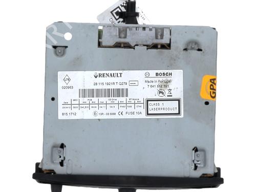 Radio RENAULT CLIO III Grandtour (KR0/1_) 1.2 16V | BP26405859E6 