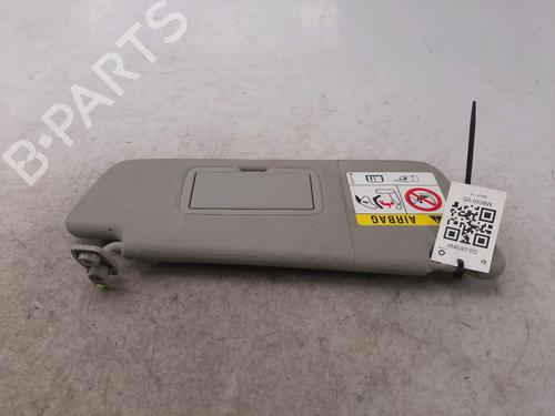 Used Right sun visor OPEL MERIVA B MPV (S10) 1.4 (75) (120 hp) 12204226