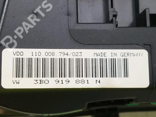 Instrument cluster VW PASSAT B5 (3B2) 1.9 TDI | BP10448143C47 