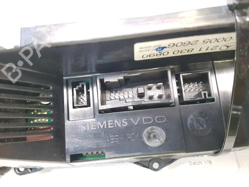 Climate control MERCEDES-BENZ E-CLASS (W211) E 320 CDI (211.022) | BP15202552I5 