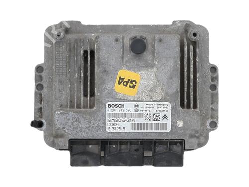 Engine control unit (ECU) PEUGEOT 206+ (2L_, 2M_) 1.4 HDi eco 70 | BP38007931M57 - Image 2