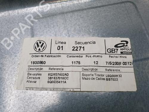 Rudehejsemekanisme Højre foran VW POLO IV (9N_, 9A_) 1.4 TDI | BP29346086C23 