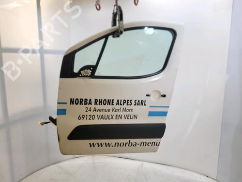 Used Left front door CITROËN BERLINGO Box Body/MPV (B9) 1.6 HDi 90 (90 hp) 30190554