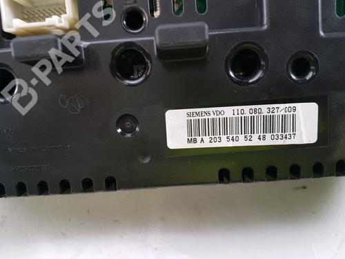 Instrument cluster MERCEDES-BENZ C-CLASS Coupe (CL203) C 200 CDI (203.707) | BP11121318C47 