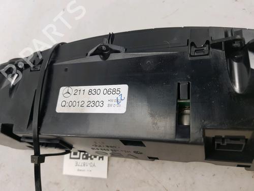 Climate control MERCEDES-BENZ E-CLASS (W211) E 400 CDI (211.028) | BP13919657I5 