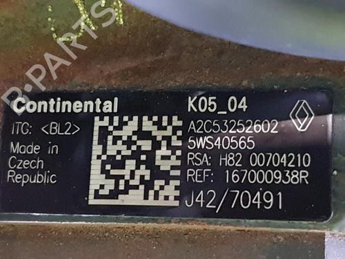 Engine RENAULT SCÉNIC III (JZ0/1_) 1.5 dCi | BP29552999M1 