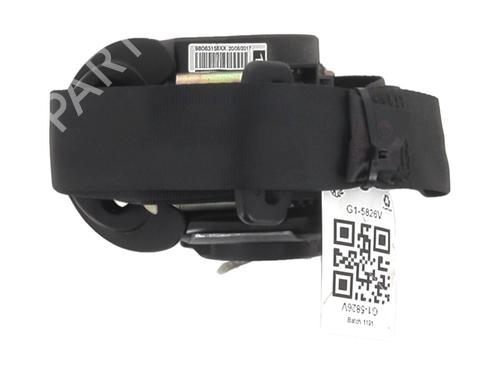 Used Front left seatbelt PEUGEOT 208 I (CA_, CC_) 1.2 VTI 82 (82 hp) 31577685