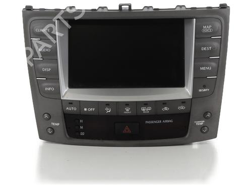Airco bedieningspaneel LEXUS IS II (_E2_) 220d (ALE20) (177 hp) 27812649