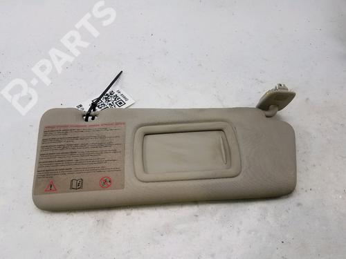 Used Right sun visor RENAULT LAGUNA III (BT0/1) 2.0 dCi (BT01, BT08, BT09, BT0E, BT0K, BT12, BT1C, BT1D,... (150 hp) 10511002