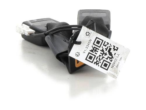 Seat buckle NISSAN QASHQAI I (J10, NJ10) 1.5 dCi | BP29522614I32 