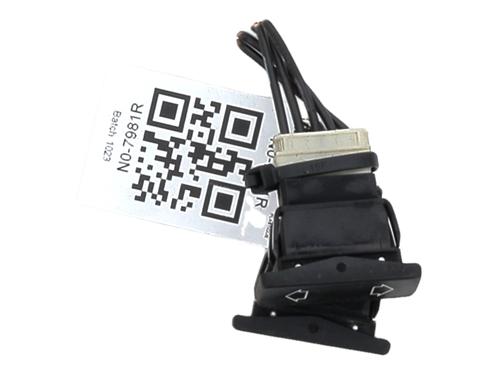 Used Left front window switch CITROËN BX (XB-_) 19 D (69 hp) 29018032