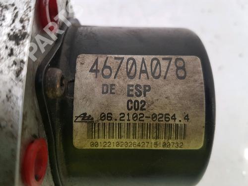 ABS pump MITSUBISHI GRANDIS (NA_W) 2.0 DI-D (NA8W) | BP11125008M43 