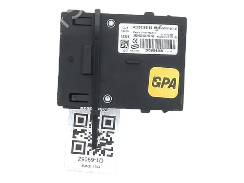 Lecteur Carte RENAULT SCÉNIC III (JZ0/1_) 1.5 dCi (110 hp) 33159389