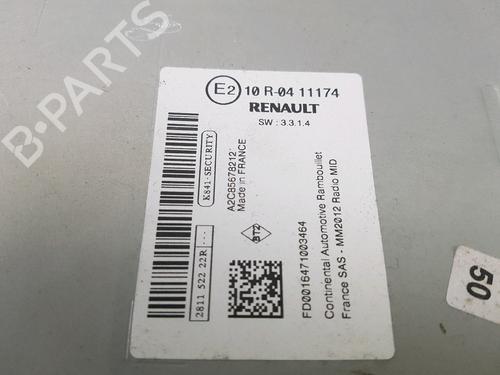 Radio RENAULT ZOE (BFM_) ZOE | BP12133651E6 