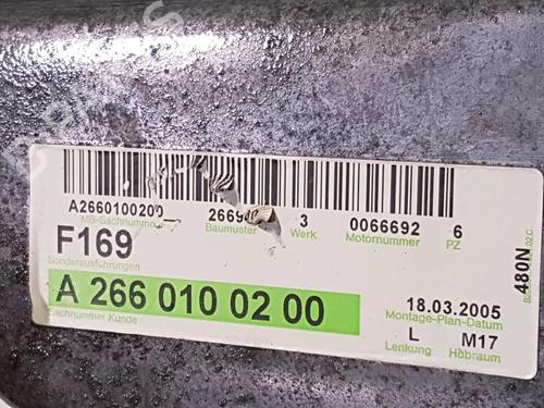 Engine MERCEDES-BENZ A-CLASS (W169) A 170 (169.032, 169.332) | BP29471105M1 
