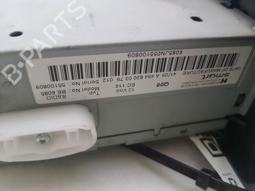 Radio SMART FORFOUR (454) 1.5 CDI (454.001) | BP12605293E6 