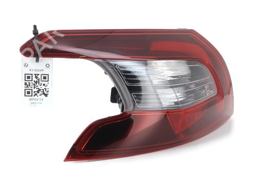 Left taillight PEUGEOT 308 II (LB_, LP_, LW_, LH_, L3_) 1.2 THP 130 | BP29741219C34 