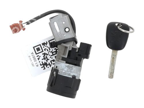 Used Ignition barrel PEUGEOT 207 (WA_, WC_) 1.4 HDi (68 hp) 32654837