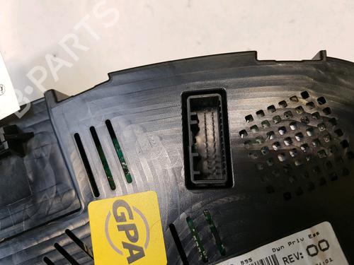 Instrument cluster RENAULT MEGANE III Hatchback (BZ0/1_, B3_) 1.2 TCe (BZ2B, BZ11) | BP15243612C47 