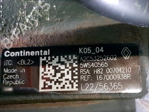 Engine RENAULT SCÉNIC III (JZ0/1_) 1.5 dCi | BP29741056M1 
