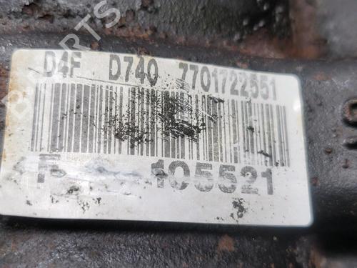 Engine RENAULT MODUS / GRAND MODUS (F/JP0_) 1.2 (JP0C, JP0K, FP0C, FP0K, FP0P, JP0P, JP0T) | BP29390144M1 