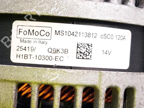 Alternator FORD FIESTA VII (HJ, HF) 1.1 Ti-VCT | BP13678723M7 